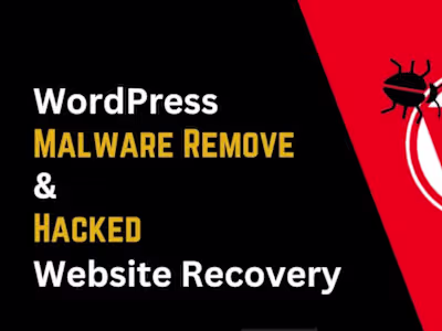 Malware Removal and Website Security Fix