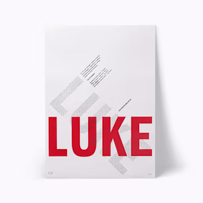 Typographic Posters