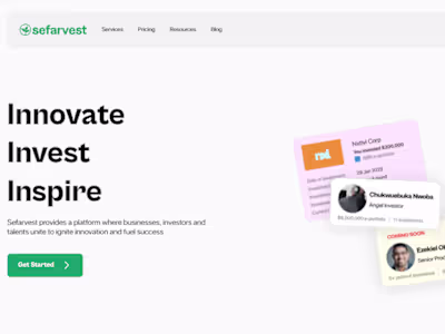 Sefarvest - making investments safer...