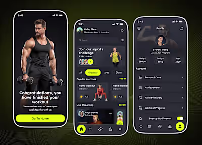 Fitness App | Workout Tracker & Training Platform