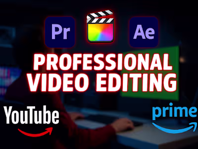 Professional YouTube & Social Media Video Editor | Fast Delivery