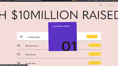 Custom Animations and Interactions on Webflow 