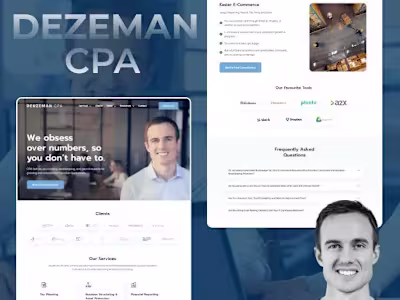 WordPress Website Deuzeman CPA 