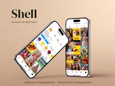 Shell - Social Media Management and Influencer Marketing