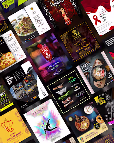 Graphic Design - Posters, Marketing and Products