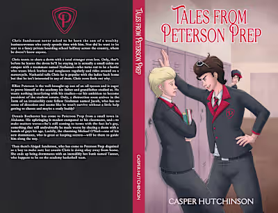 Book Cover design - Tales from Peterson Prep :: Behance