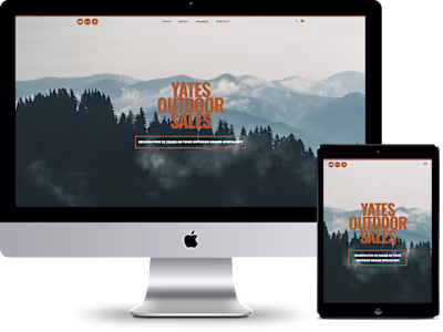 Yates Outdoor Sales - Website Design & Development