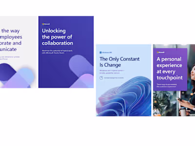 Microsoft Projects - lokkin design