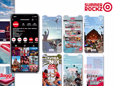 Summerrockz: social media