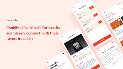 Seamlessly connect with your favourite artist with concerto.