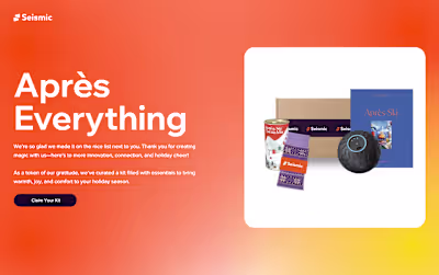 Après Everything – Registration Landing Page Project