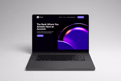 Wellbank landing page