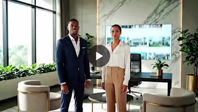 AI-Generated Ad for Real Estate Startup