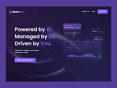 Development for a trading AI company