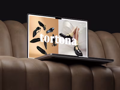 Tortona Website UX/UI Redesign