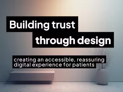 Helping a Vein Surgeon Build Trust and Accessibility in a New M…