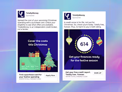 Christmas Ad Campaign for Social