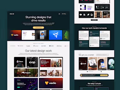 KULAK Agency Marketing Site