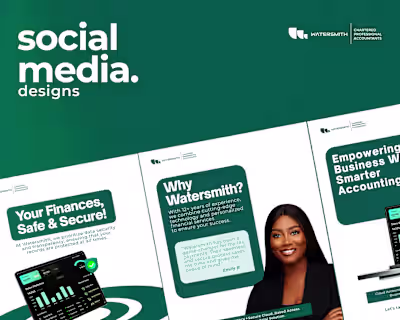 Social Media & Ad Design - Watersmith (Accounting & Tax Firm)