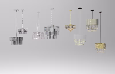 Decorative Lighting 3D Visualization — Lumicentro