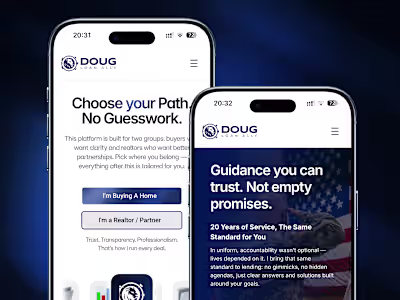 Framer Website Build for Mortgage Lender
