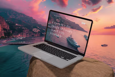 LuxeGlide - Website Design