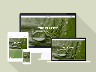 Website Design & Development For An Author