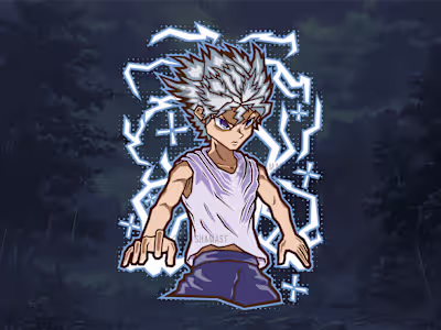 Killua: Hunter x Hunter Fanart