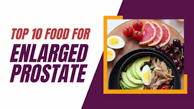 Top 10 food for enlarged prostate - YouTube