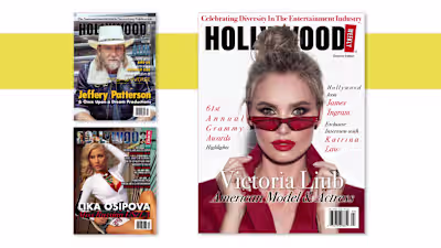 Editorial Design: Hollywood Weekly Magazine