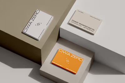 DW.A ZERO Brand Identity and Web Design