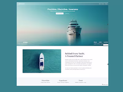 Obsidian Yacht | Luxury Yacht Charters & Experiences