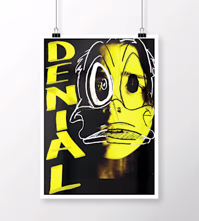 5 Stages of Grief Posters