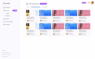 Personify: AI-Driven Customer Persona Creation & Marketing SaaS