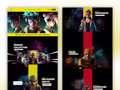 MultiNFT | Figma Design to Wordpress + Elementor Pro