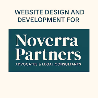 Web Design and Development for Noverra Partners