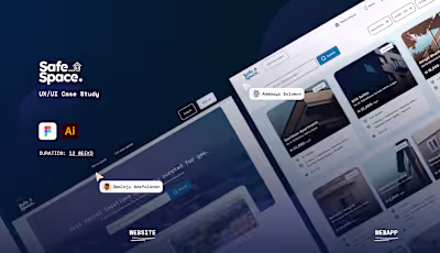 UX/UI CASE STUDY - SAFESPACE - SHORTLET APARTMENT