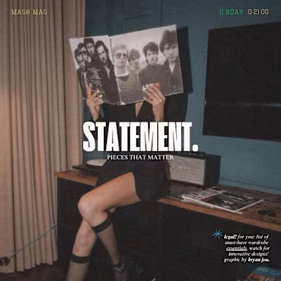 UMich Fashion Magazine (Graphics for Social Media + Editions)