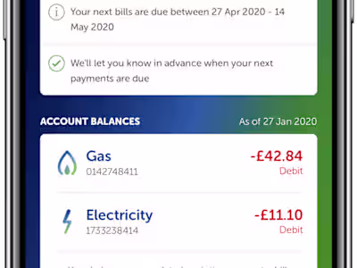 Consumer Energy App