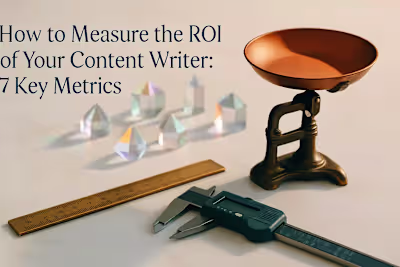 How to Measure the ROI of Your Content Writer: 7 Key Metrics