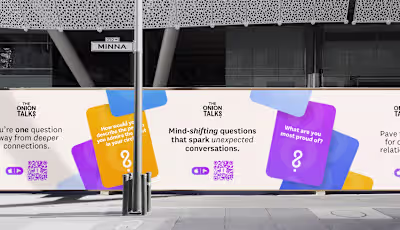 The Onion Talks Brand & App Design