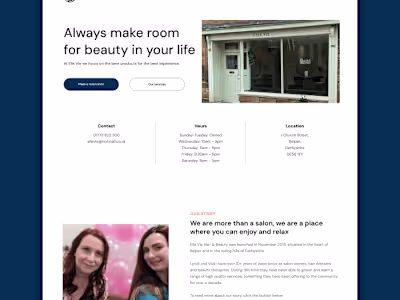 Website Design & Webflow Build