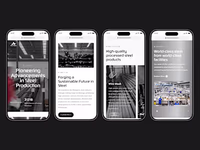 Real Steel: Web Design