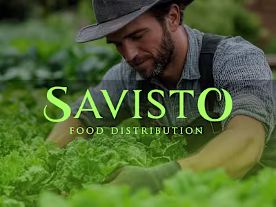 Savisto – Minimalist Branding for a Food Distribution Company!