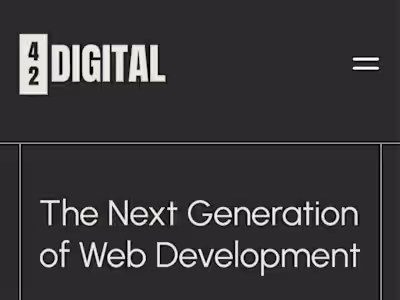 42 Digital Framer Site