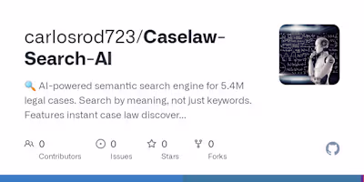 CaseLaw AI: Advanced Legal Research Platform Development