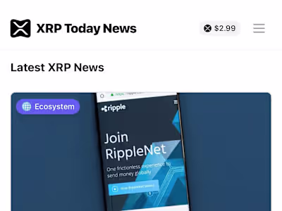 XRP News Aggregator