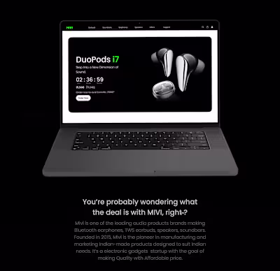 MIVI | Redesign Website :: Behance