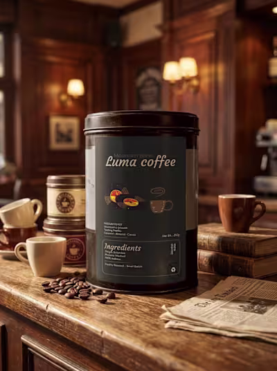 Luma Coffee Brand Identity Design