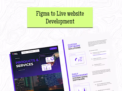 lean smarts - Figma to Live website Development